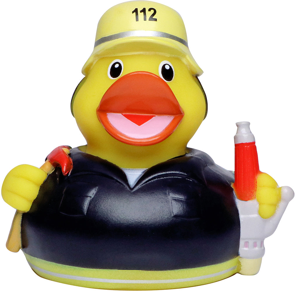 Quietsche-Ente Feuerwehr – Detailansicht 2