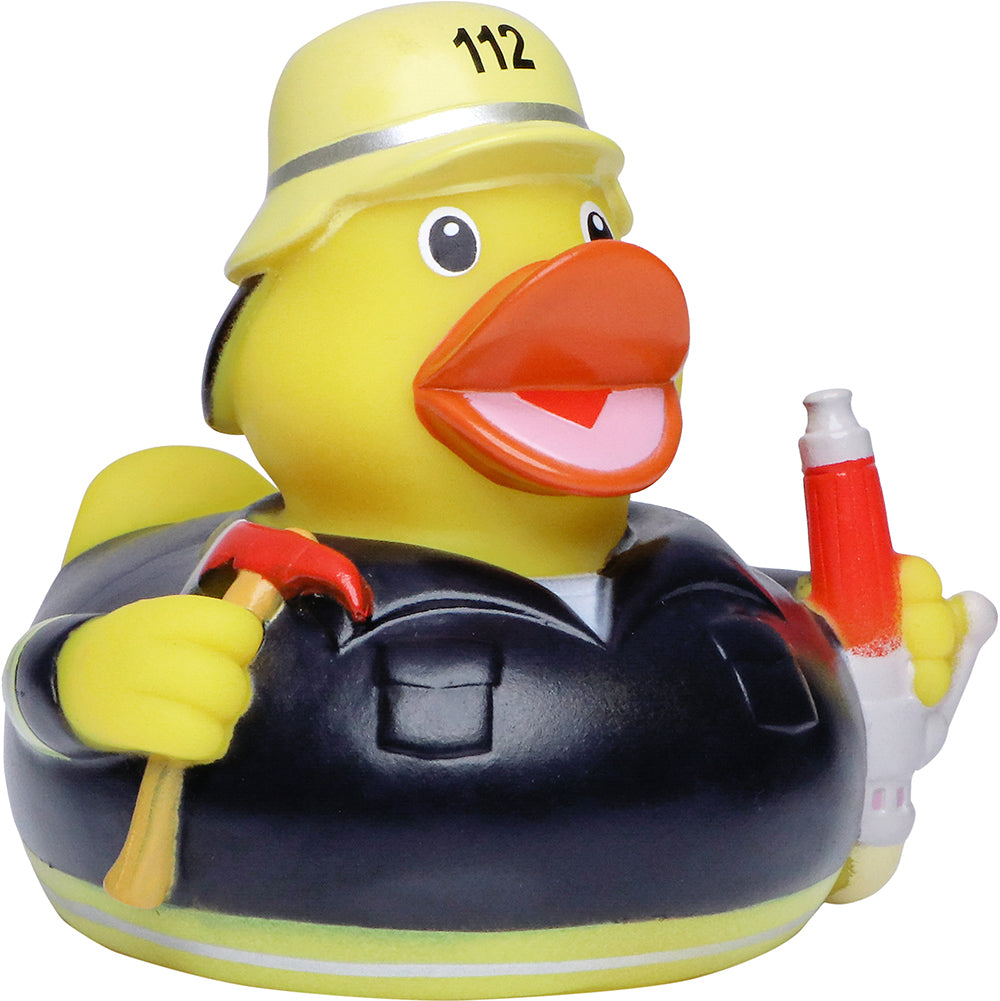 Quietsche-Ente Feuerwehr – Mehrfarbig