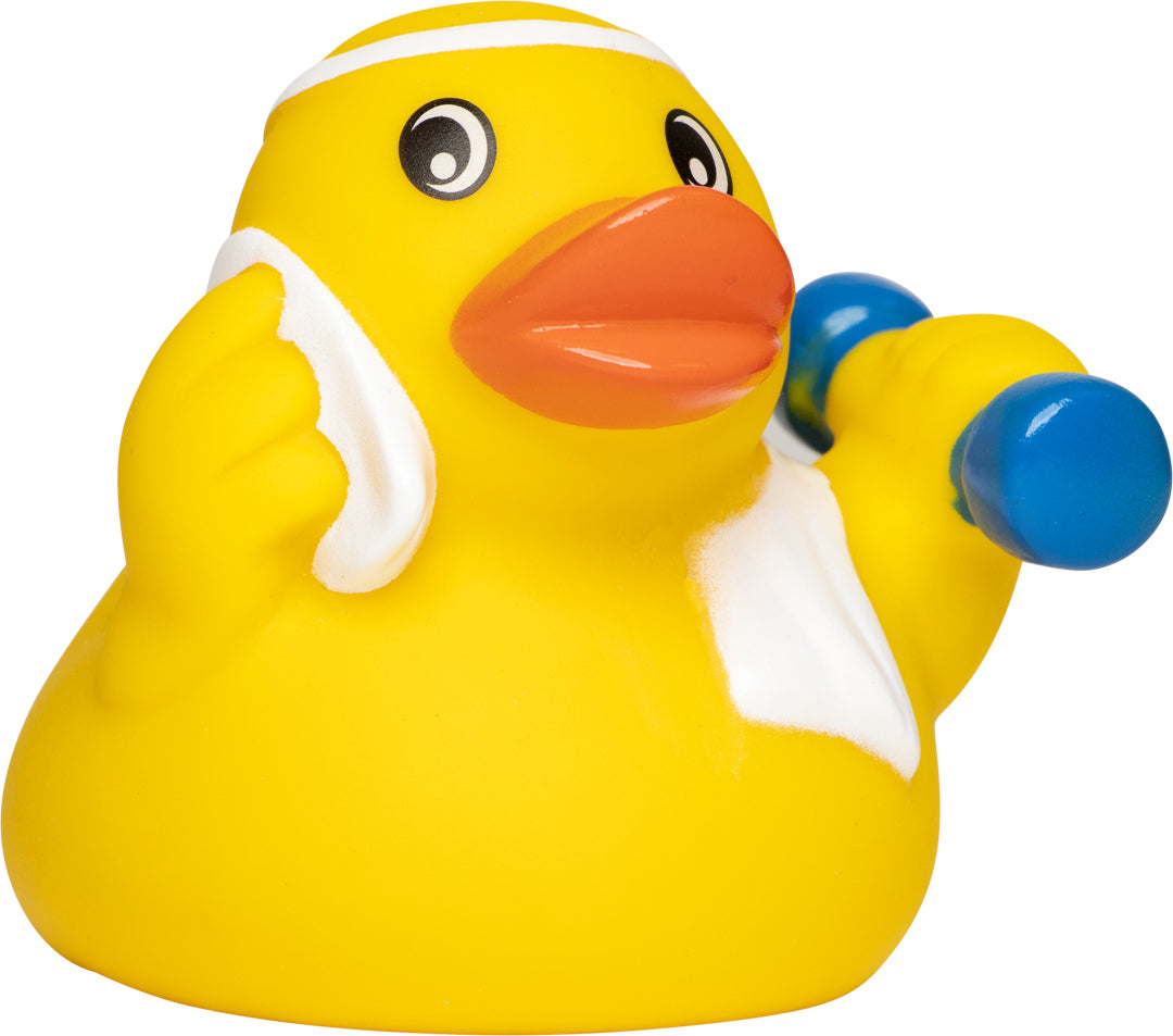 Quietsche-Ente Fitness – Mehrfarbig