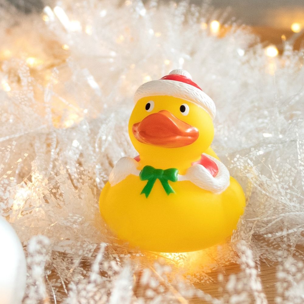 Quietsche-Ente Weihnachten – Detailansicht 2