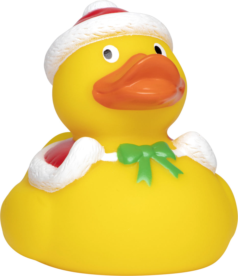 Quietsche-Ente Weihnachten – Mehrfarbig – 6,0 cm