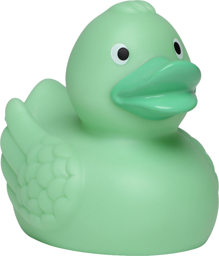 Quietsche-Ente – Pastellgrün – 7,5 cm