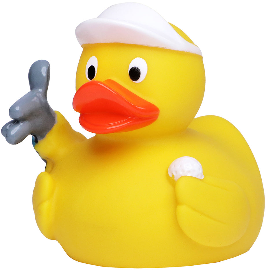 Quietsche-Ente Golfer – Detailansicht 3