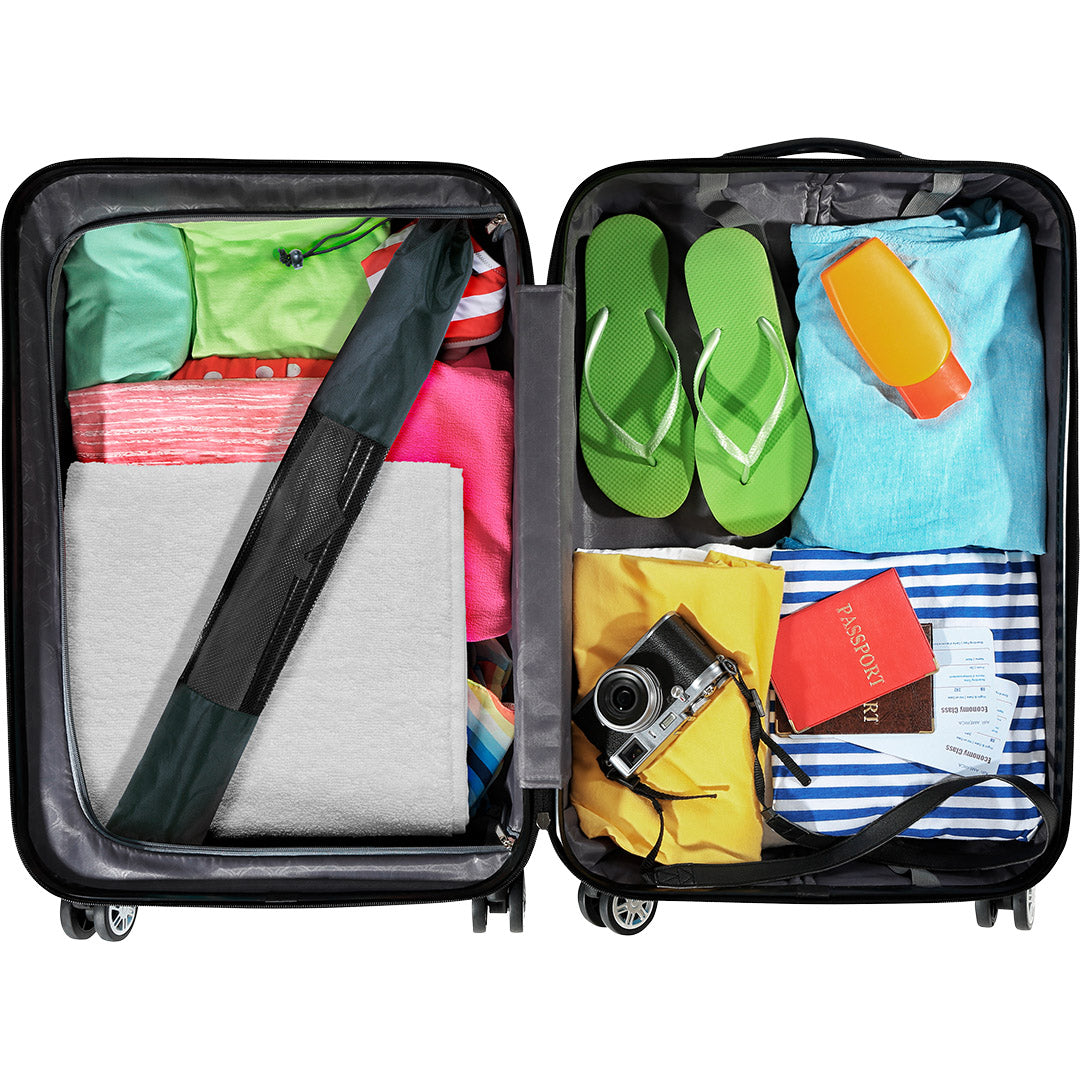 Strand-Sonnenschirm Travelmate Camper - Sonnenschirm mit Logo, Bild 72