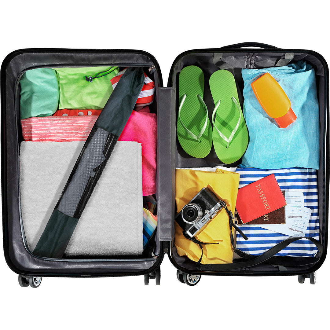 Strand-Sonnenschirm Travelmate Camper - Sonnenschirm mit Logo, Bild 59