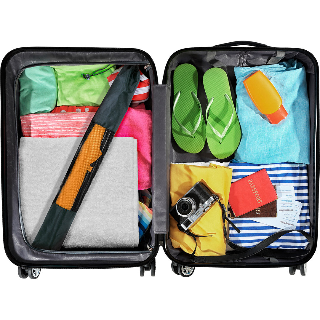 Strand-Sonnenschirm Travelmate Camper - Sonnenschirm mit Logo, Bild 23