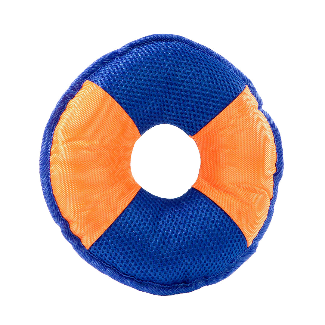 Hundespielzeug Flying Disc – Orange/blau – M