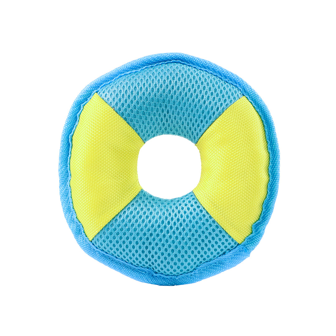 Hundespielzeug Flying Disc – Gelb/blau – S