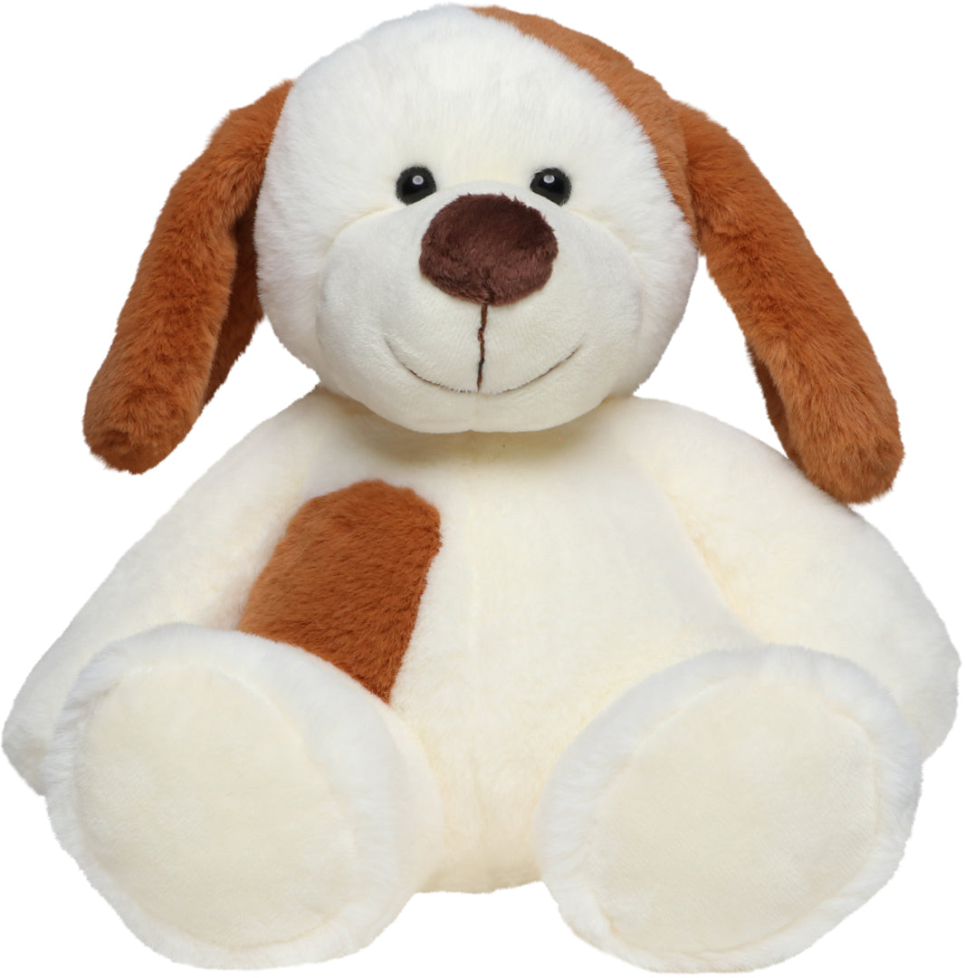 Plüschtier Hund Fiete – Creme/braun