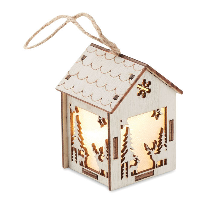 PONIA Anhänger Haus mit Licht