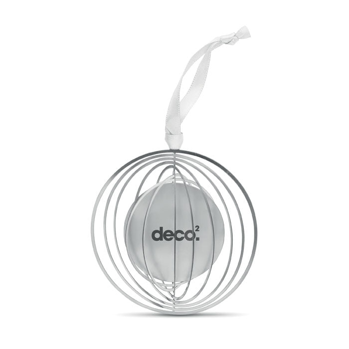 BUNO Ornament mit Band, rund