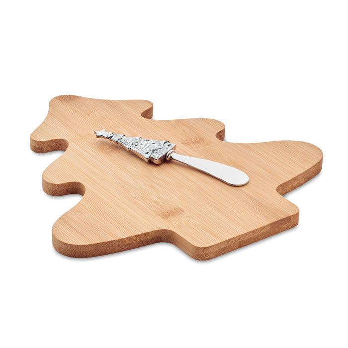 TREECHESSE Käse-Set Bambus – Holz