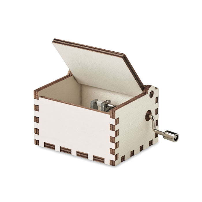 BOXMAS Mini-Drehorgel – Holz