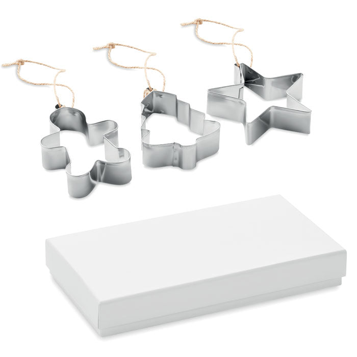CUQUI SET Ausstechförmchen Set – Mattsilber