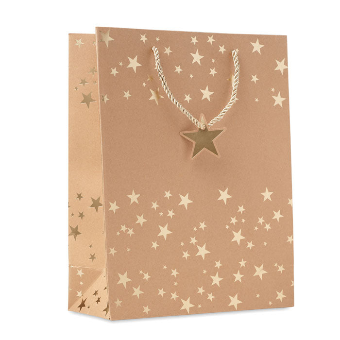 SPARKLE Geschenkpapiertüte – Golden