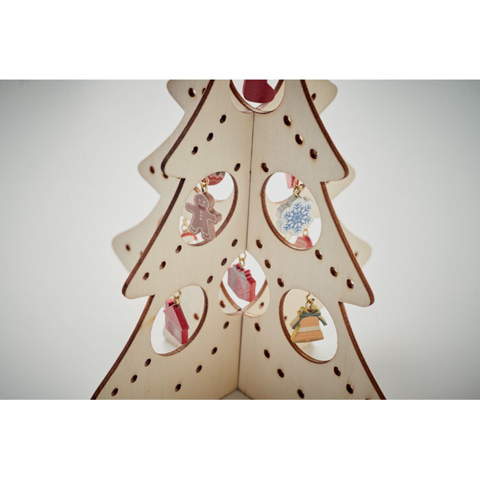 SILUETA Weihnachtsdeko aus Sperrholz