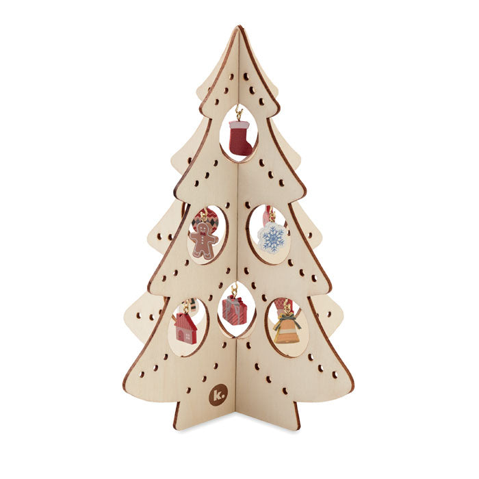 SILUETA Weihnachtsdeko aus Sperrholz