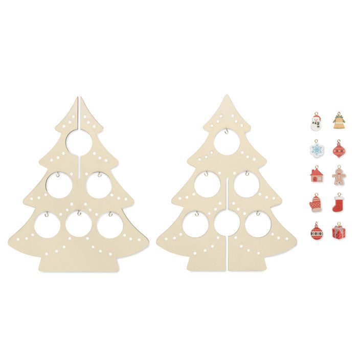 SILUETA Weihnachtsdeko aus Sperrholz