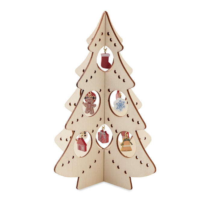SILUETA Weihnachtsdeko aus Sperrholz – Holz
