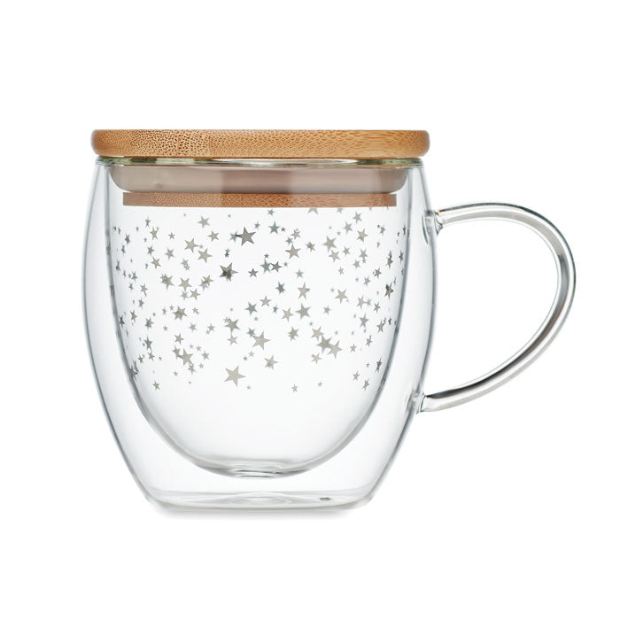 SION Becher Borosilikatglas Stern