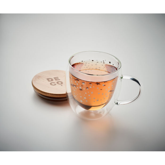 SION Becher Borosilikatglas Stern