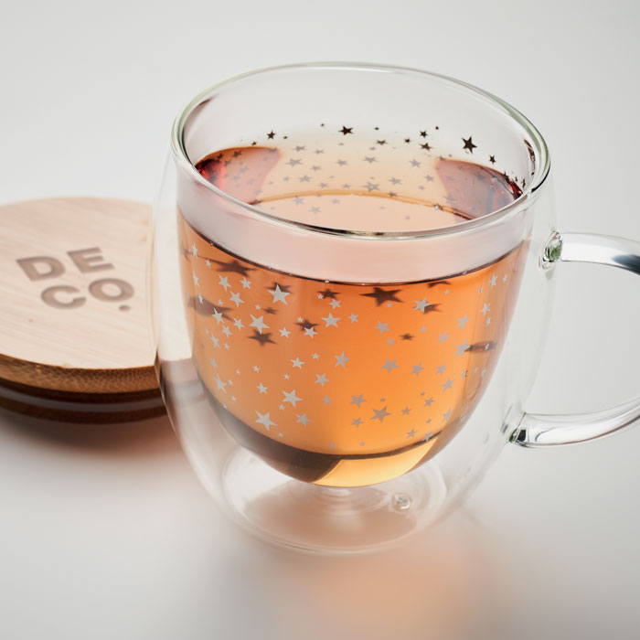 SION Becher Borosilikatglas Stern