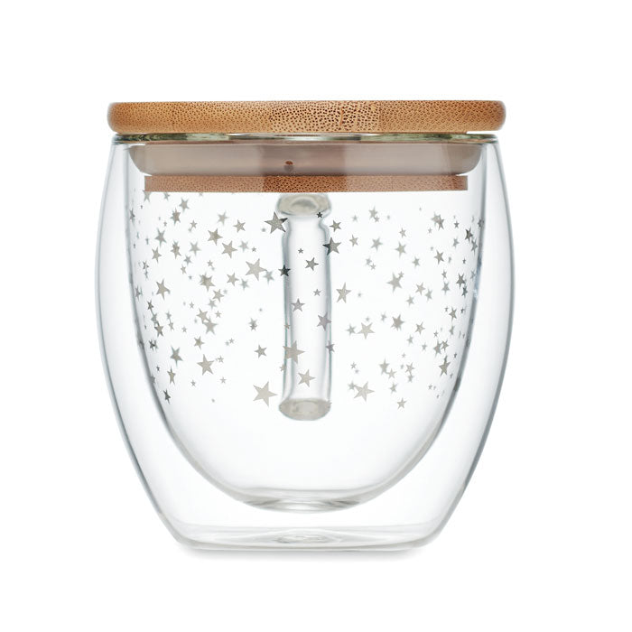 SION Becher Borosilikatglas Stern