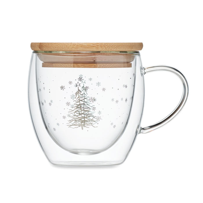 SIAN Becher Borosilikatglas Baum