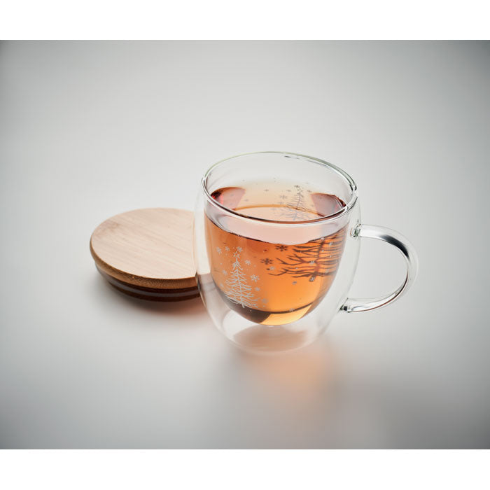 SIAN Becher Borosilikatglas Baum