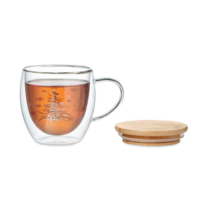 SIAN Becher Borosilikatglas Baum