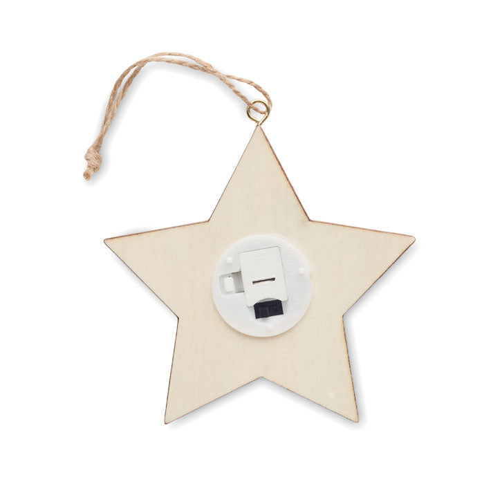 STARLIGHT MDF-Stern mit Licht