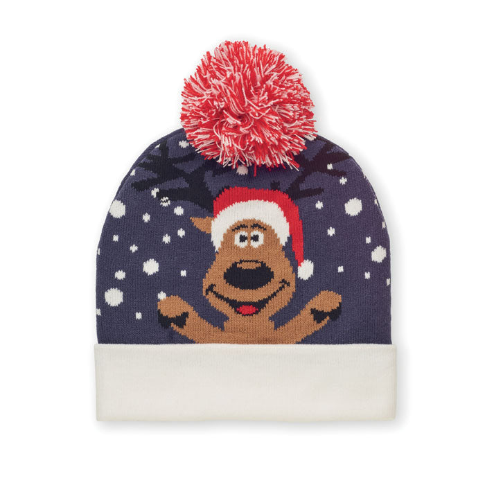SHIMAS HAT Weihnachtliche Strickmütze – Blau