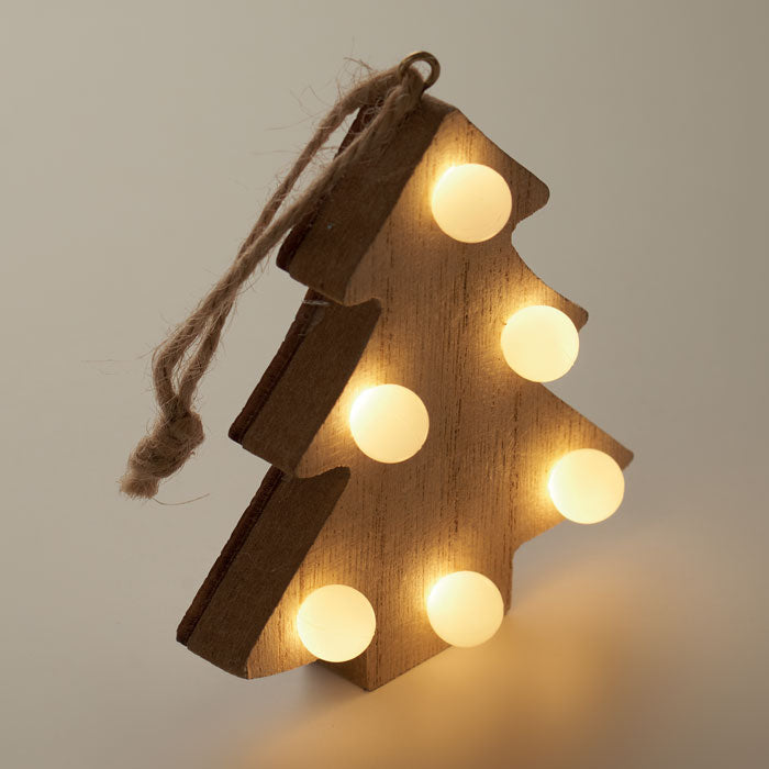 LULIE Anhänger aus Holz mit LED