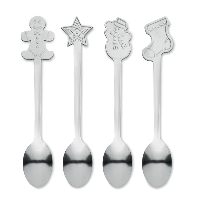 CHIP SET 4er Set Teelöffel