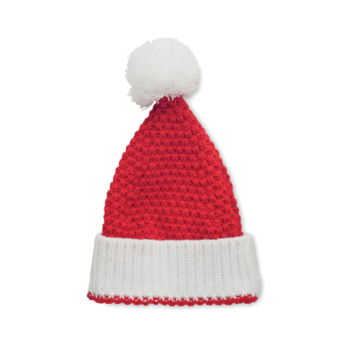 AURIGA Weihnachtliche Strickmütze – Rot