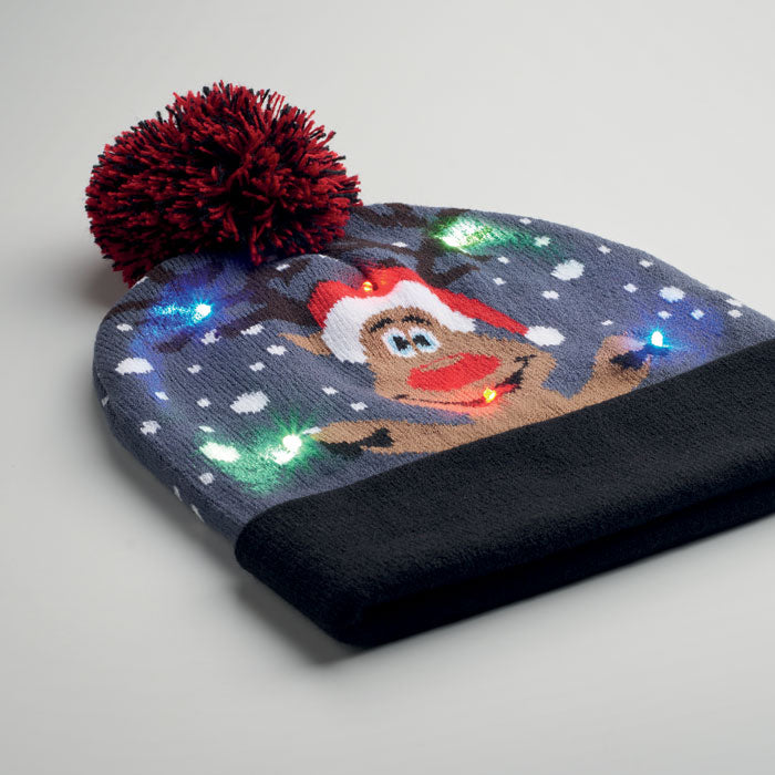 SHIMAS LIGHT Weihnachtliche Strickmütze LED