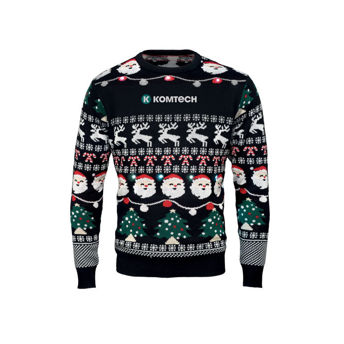 SHAMIS Weihnachts-LED-Pullover S/M