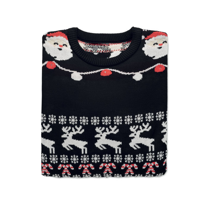SHAMIS Weihnachts-LED-Pullover S/M