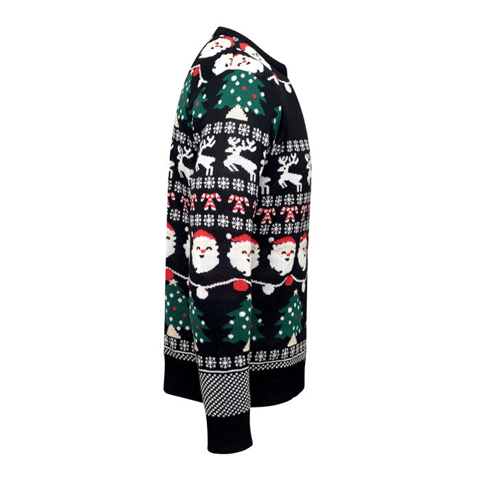 SHAMIS LARGE Weihnachts-LED-Pullover L/XL