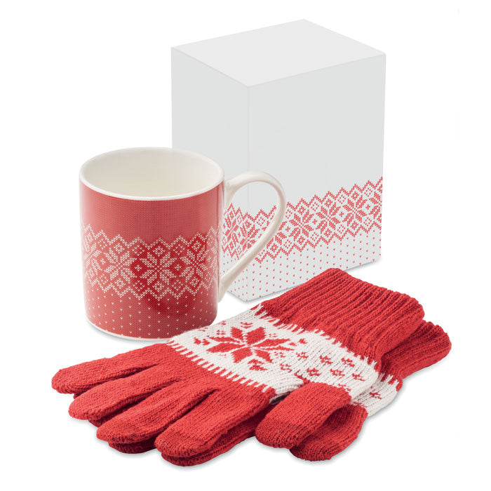 COPITO SET Winterliches Geschenkset – Rot