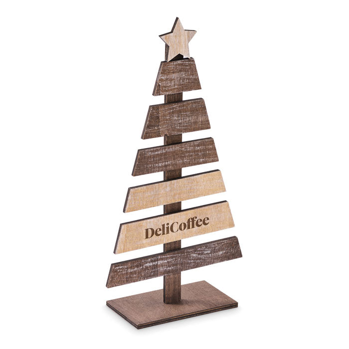 PUINEN Weihnachtsbaum aus Holz