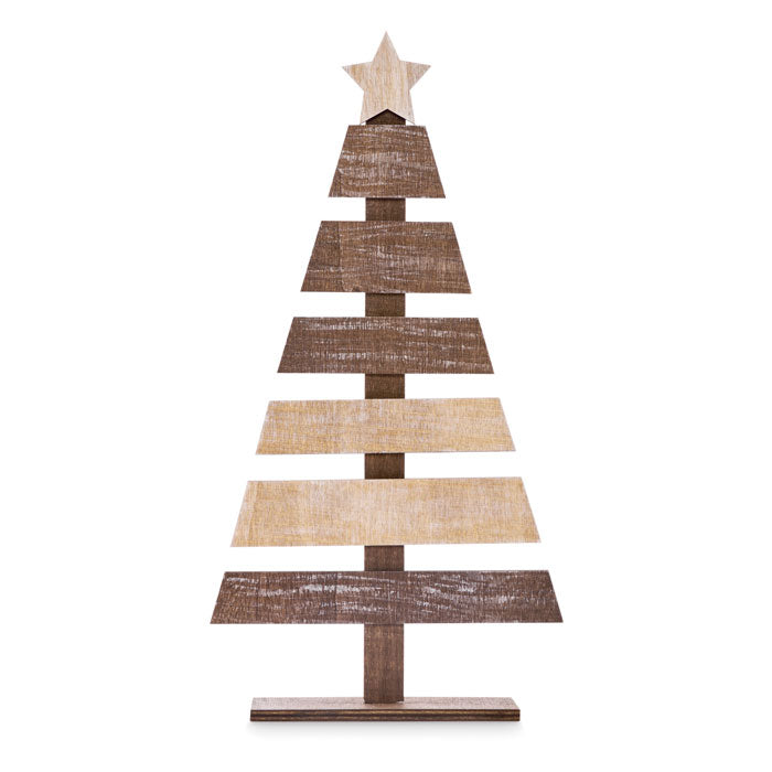 PUINEN Weihnachtsbaum aus Holz