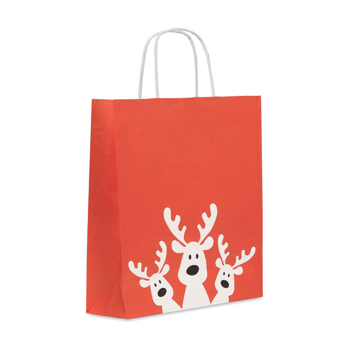 BAO MEDIUM Geschenkpapiertüte, medium – Rot