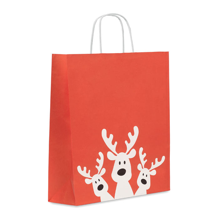 BAO LARGE Geschenkpapiertüte, groß – Rot