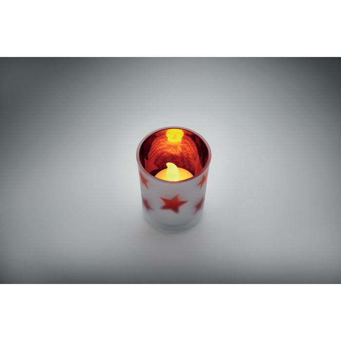 LANDLE LED-Teelicht im Glashalter