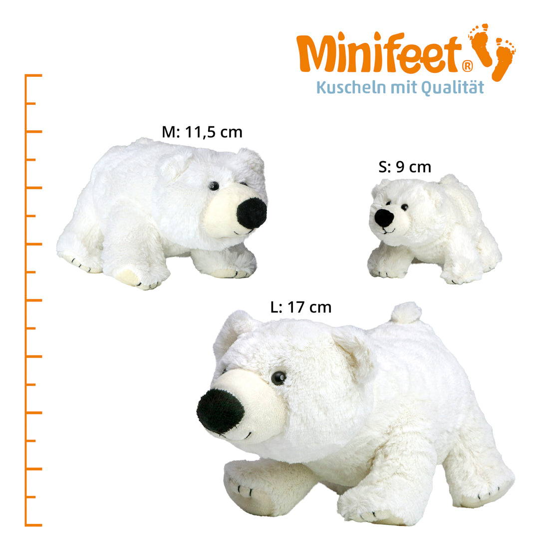 Plüschtier Eisbär Freddy – Detailansicht 4