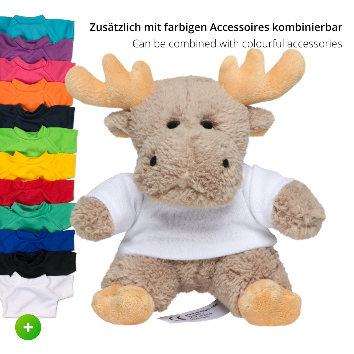 Plüschtier Elch Caro – Detailansicht 6
