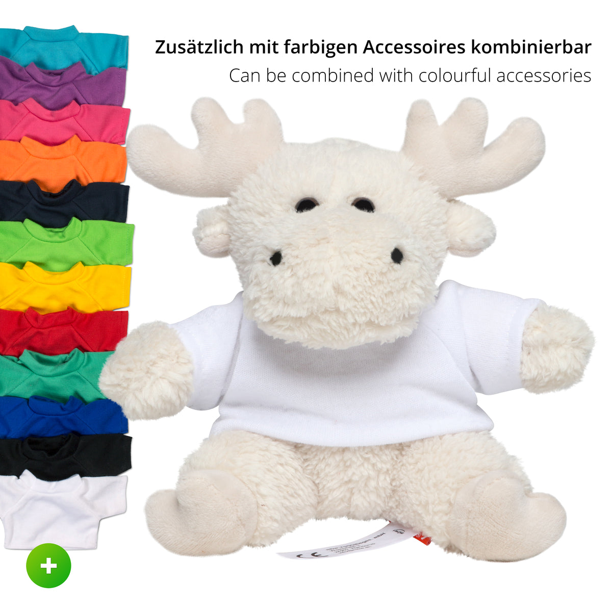 Plüschtier Elch Caro – Detailansicht 12