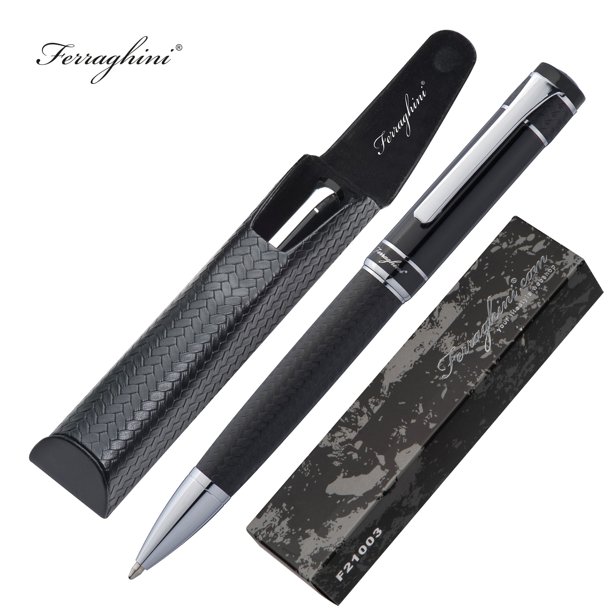 Ferraghini Drehkugelschreiber in Etui PATRICK