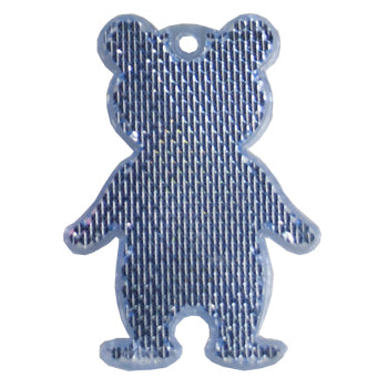 Fußgängerreflektor Bär – Blau
